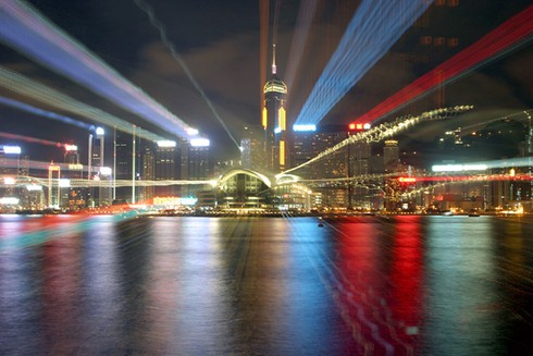 Hong Kong đẹp lung linh về đêm