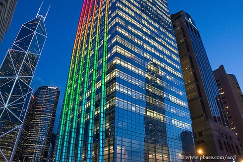 Hong Kong đẹp lung linh về đêm