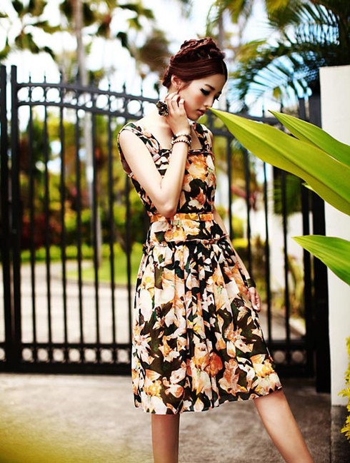 Đầm liền thân - nhìn là mê