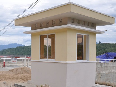 Xây trạm gác, cấm phóng viên vào đập Sông Tranh 2