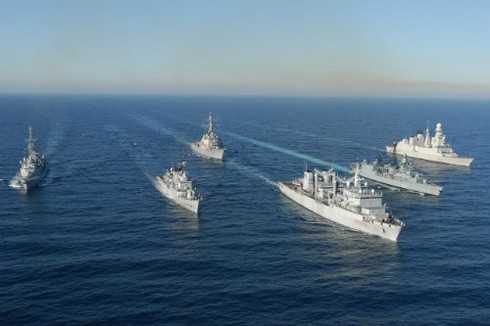 NATO tập trận hải quân gần Syria