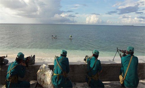 Sao vuông canh biển trời Tổ quốc