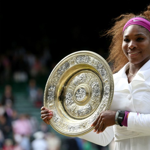 Serena Williams lần thứ 5 đăng quang tại Wimbledon