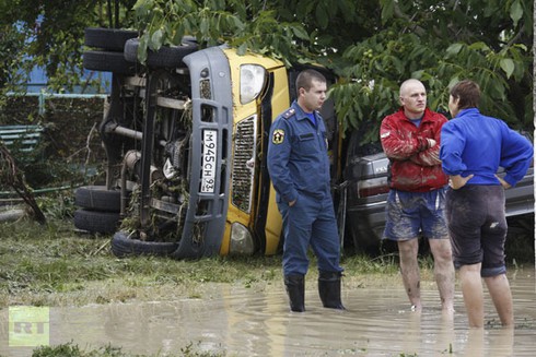 Lũ lụt kinh hoàng ở Nga, 141 người thiệt mạng
