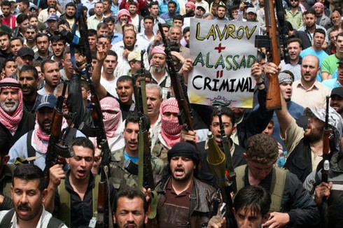 Hải quân Syria tập trận chuẩn bị chiến tranh