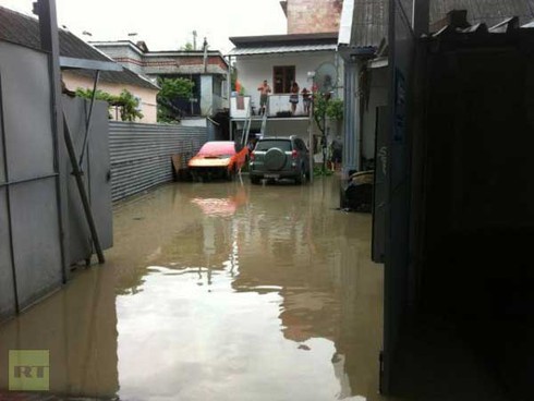 Ảnh miền Nam nước Nga tan hoang trong lũ lụt