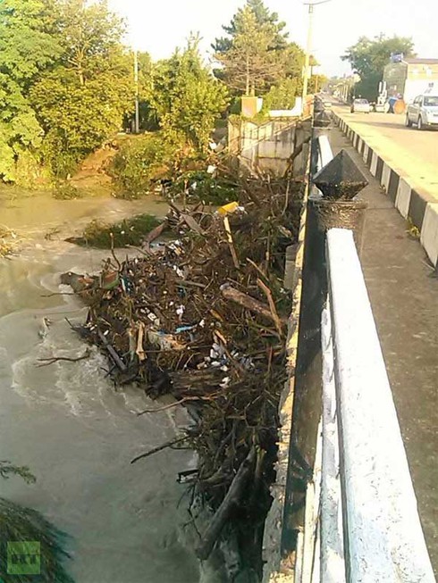 Ảnh miền Nam nước Nga tan hoang trong lũ lụt