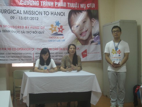 Mong `Phẫu thuật nụ cười` trở thành Chương trình Quốc gia