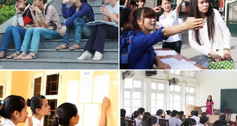 Những tình huống oái oăm tại phòng thi