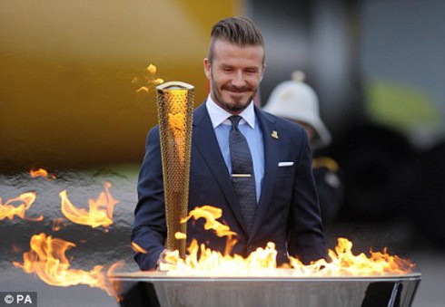 Beckham từ chối vinh dự đốt đuốc khai mạc Olympic
