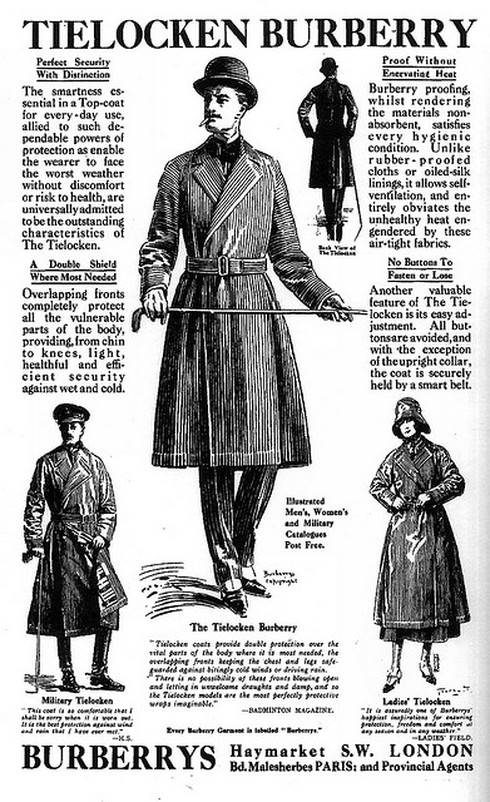 Burberry và câu chuyện từ những chiếc áo mưa
