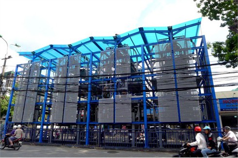 Bên trong bãi đỗ xe cao tầng hiện đại nhất Hà Nội