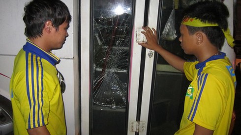 CĐV Kiên Giang tấn công fan SLNA