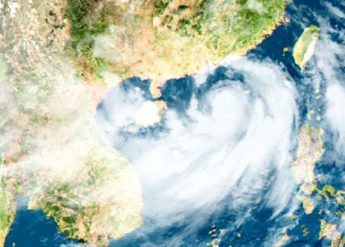 Bão cấp 10 hướng vào Quảng Ninh - Hải Phòng