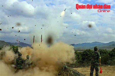 Hình ảnh bộ đội Tên lửa huấn luyện sẵn sàng chiến đấu