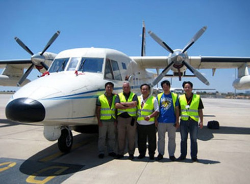 Cảnh sát biển Việt Nam ra mắt phi đội bay Casa-212