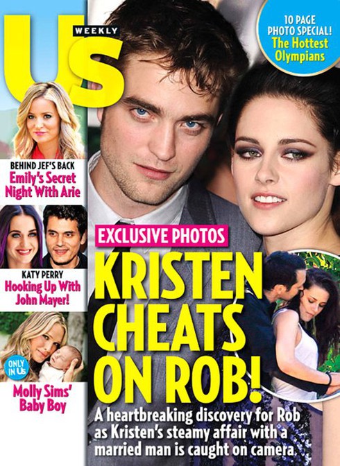 Kristen Stewart ‘cắm sừng’ Robert Pattinson là thật