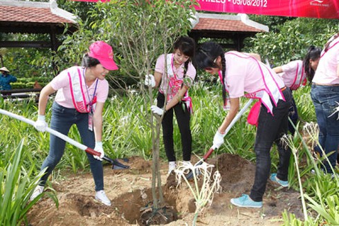 Miss Sport 2012 chung tay vì môi trường xanh