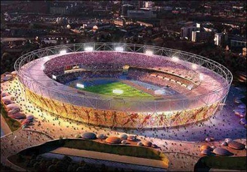 Sân Olympic sẵn sàng cho lễ khai mạc