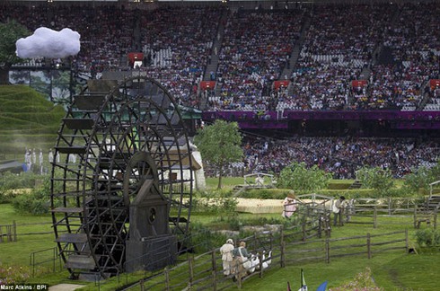 Lễ khai mạc đầy màu sắc của Olympic London 2012