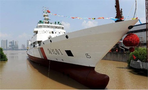 Trung Quốc khoe 'tàu tuần tra lớn nhất'