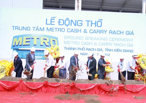 Khởi công Metro Cash & Carry Rạch Giá