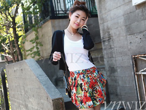 Hè thêm xinh với xu hướng thời trang họa tiết