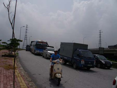 Hà Nội: Ùn tắc nghiêm trọng tại cửa ngõ phía Nam