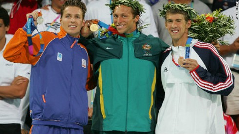 Michael Phelps lập kỷ lục vô tiền khoáng hậu ở Olympic