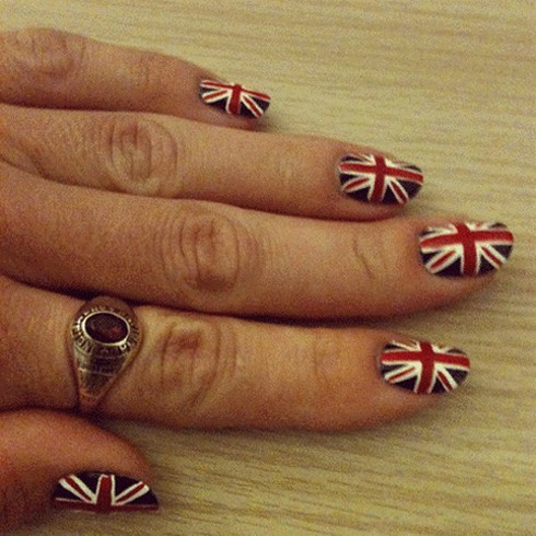 Nghệ thuật vẽ nail ấn tượng tại Olympic 2012