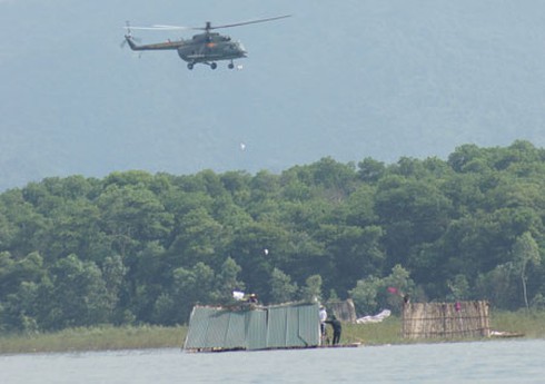 Quân đội diễn tập cứu hộ cứu nạn quy mô lớn