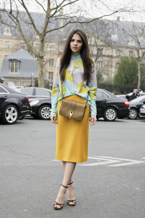 Mặc đẹp với sơ mi công sở mùa thu