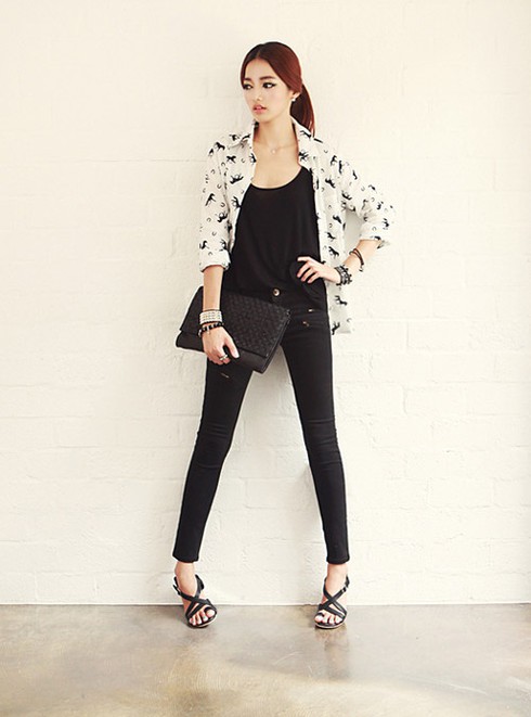 Mặc đẹp với sơ mi công sở mùa thu