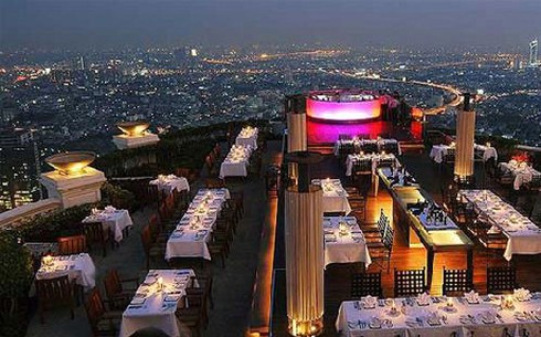 Những nhà hàng có tầm nhìn đẹp nhất thế giới