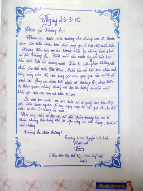 Có học sinh Đà Nẵng không biết Hoàng Sa bị Trung Quốc xâm chiếm?