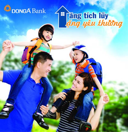 DongA bank triển khai chương trình `Tăng tích lũy, tặng yêu thương`