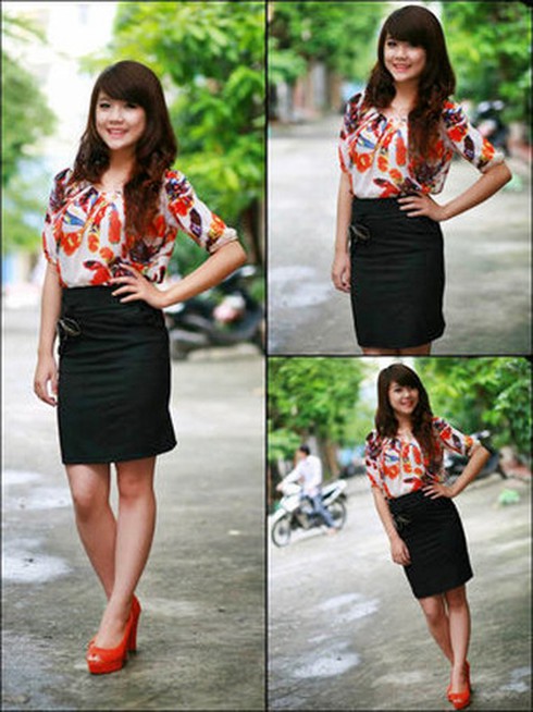 Những mẫu đầm công sở đẹp nhất cho Thu 2012