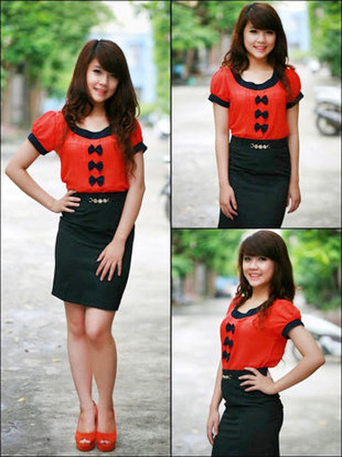 Những mẫu đầm công sở đẹp nhất cho Thu 2012