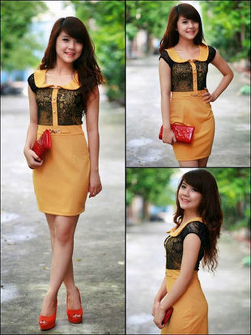 Những mẫu đầm công sở đẹp nhất cho Thu 2012