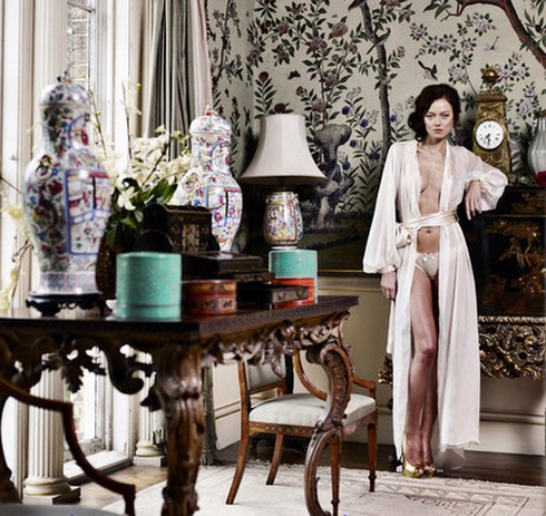 Gợi cảm với áo choàng ngủ cho Thu 2012