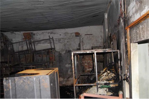 Cháy chùa, một người thiệt mạng