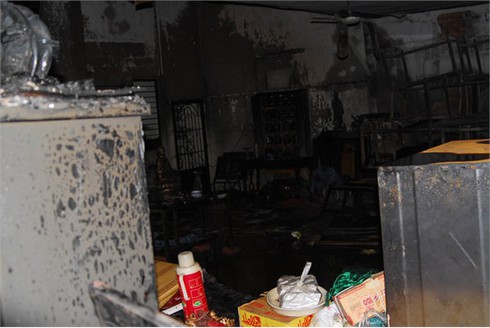 Cháy chùa, một người thiệt mạng