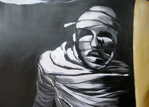 Bức tranh 3D kinh dị của sinh viên đồ hoạ