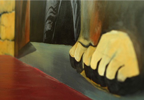 Bức tranh 3D kinh dị của sinh viên đồ hoạ