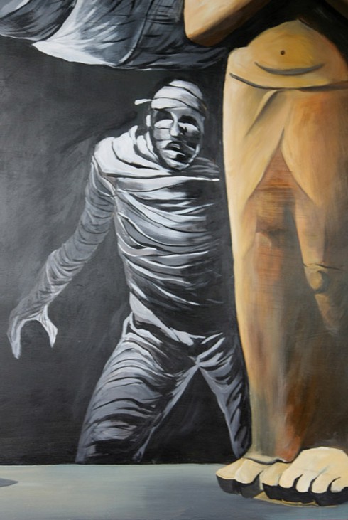 Bức tranh 3D kinh dị của sinh viên đồ hoạ