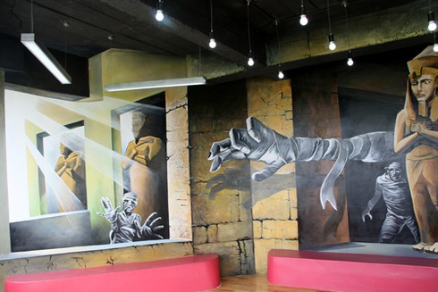 Bức tranh 3D kinh dị của sinh viên đồ hoạ