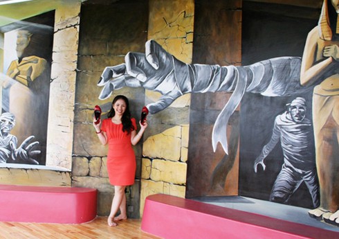 Bức tranh 3D kinh dị của sinh viên đồ hoạ