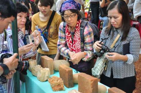 Phát lộ hố thiêng ở khu di tích Chăm 1.000 tuổi