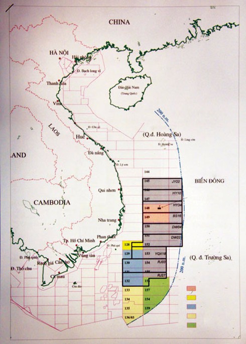 Trung Quốc lại ngang ngược mời thầu dầu khí trên biển Đông
