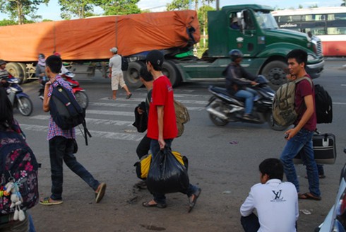 Hành trình “đau khổ” trở lại Sài Gòn